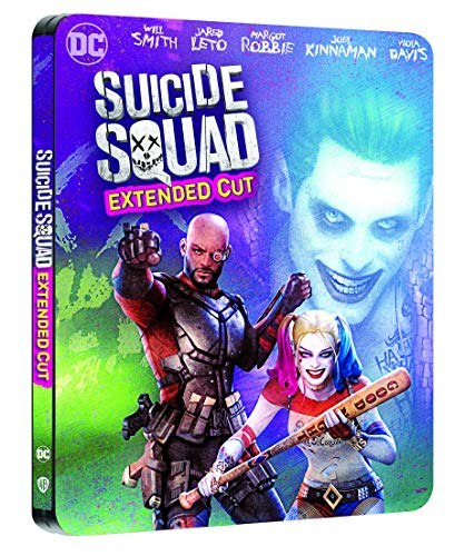 Suicide Squad Edition Comic Steelbook Blu-ray 4K Ultra HD